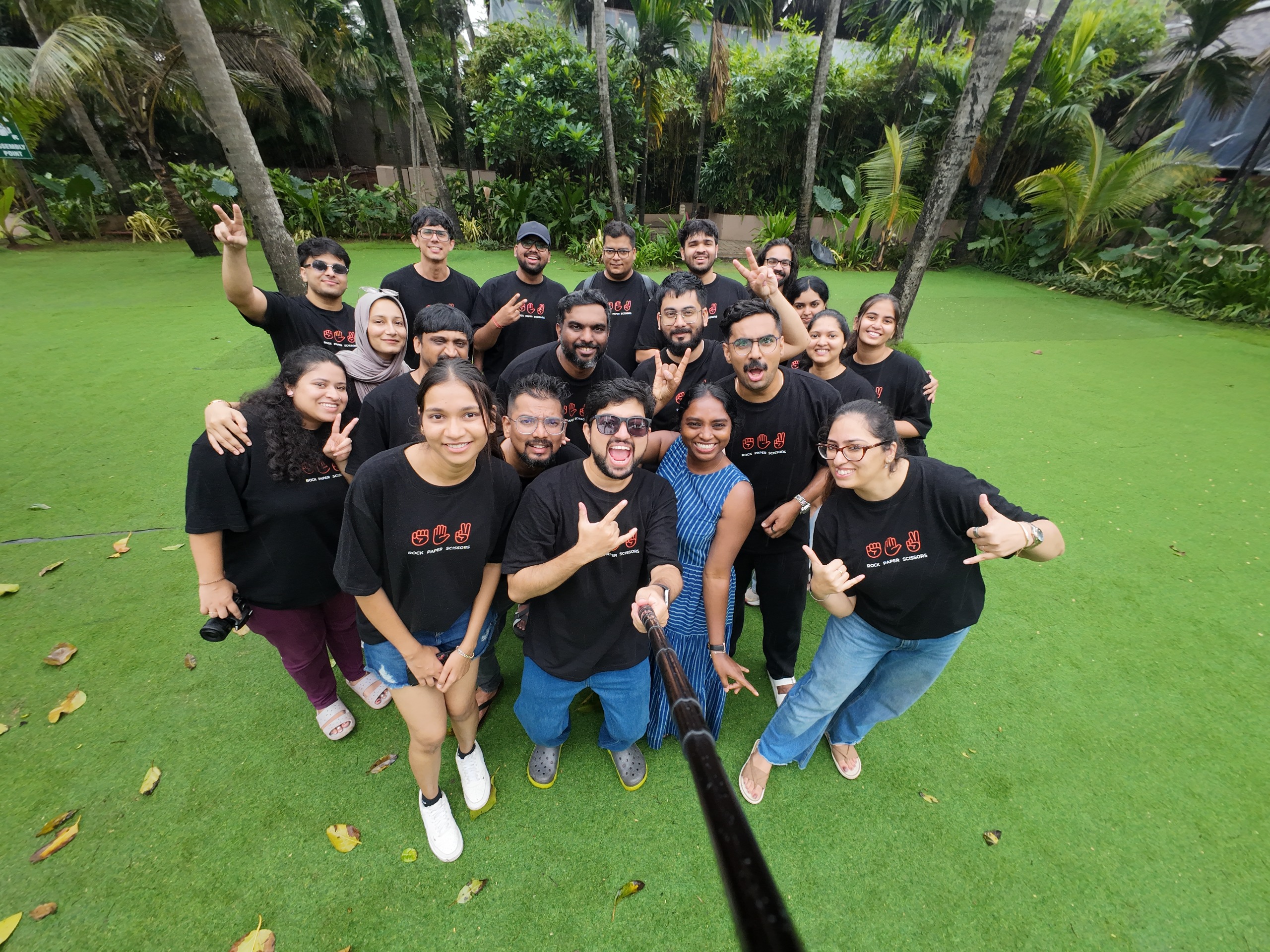 The whole RPS team, together after a cohort session